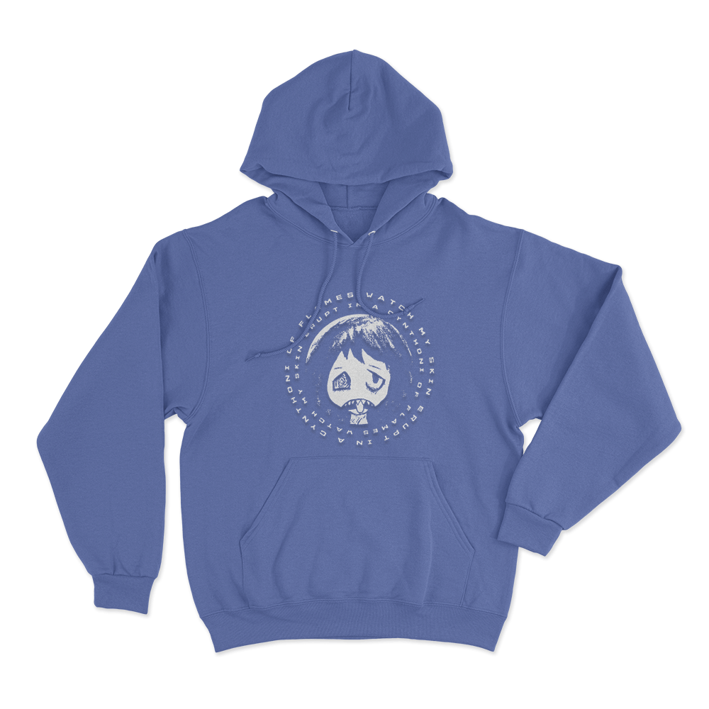 Cynthoni Swan Dive Into Eternity Unisex Hoodie Blue Cynthoni Swan Dive Into Eternity Unisex Hoodie Blue