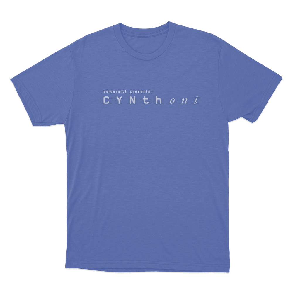 Sewerslvt Presents Unisex T Shirt Blue Sewerslvt Presents Unisex T Shirt Blue
