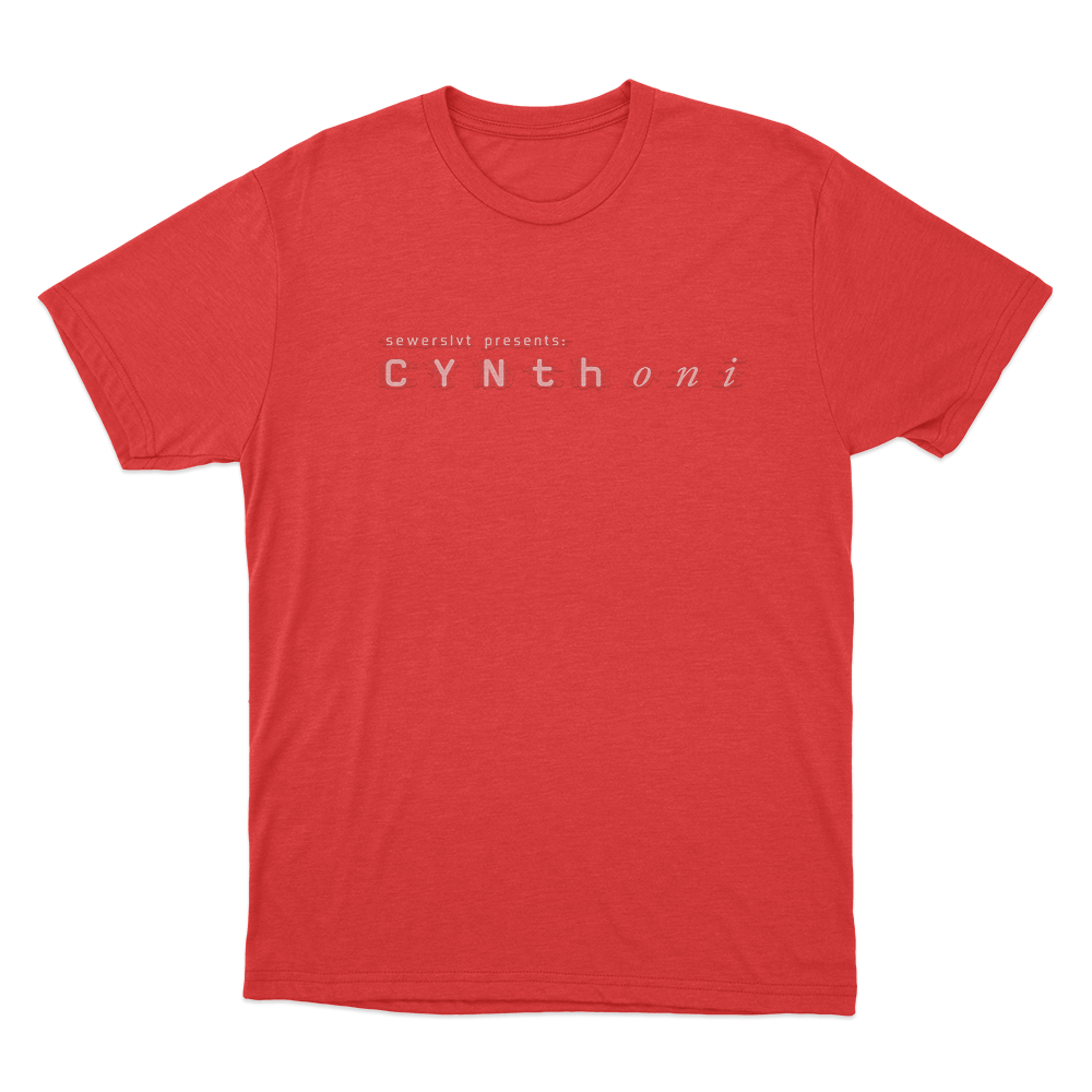 Sewerslvt Presents Unisex T Shirt Red Sewerslvt Presents Unisex T Shirt Red