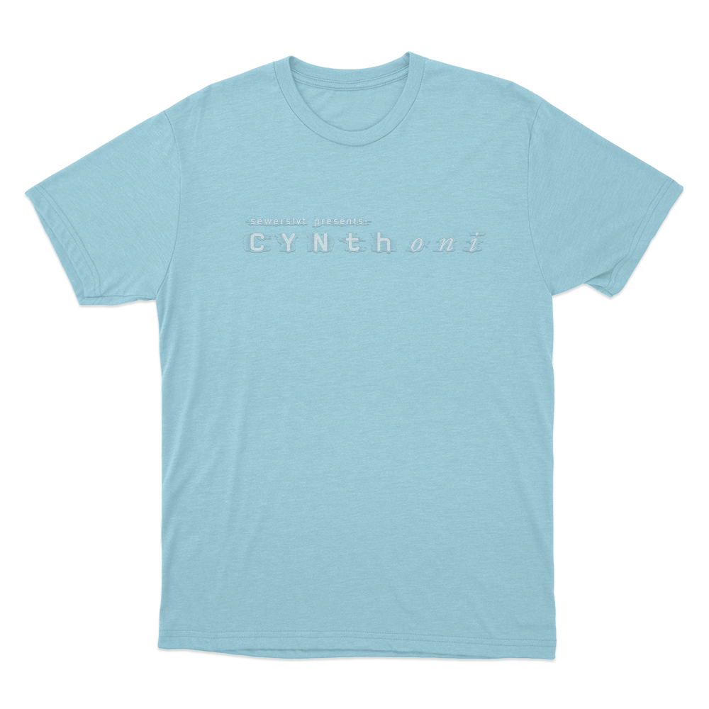 Sewerslvt Presents Unisex T Shirt Sky Blue Sewerslvt Presents Unisex T Shirt Sky Blue