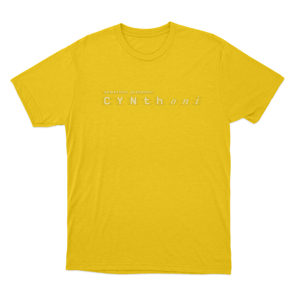 Sewerslvt Presents Unisex T Shirt Yellow Sewerslvt Presents Unisex T Shirt Yellow